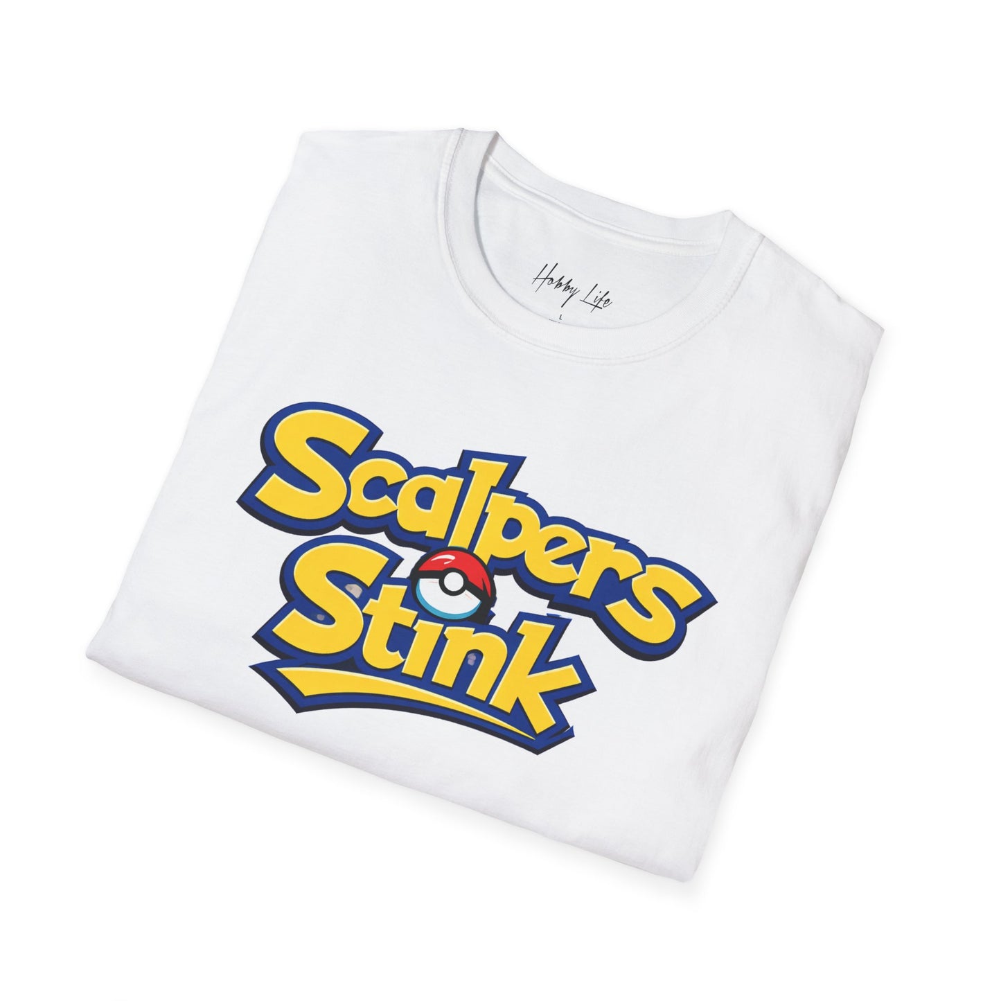 "Scalpers Stink" Poke-Themed T-Shirt