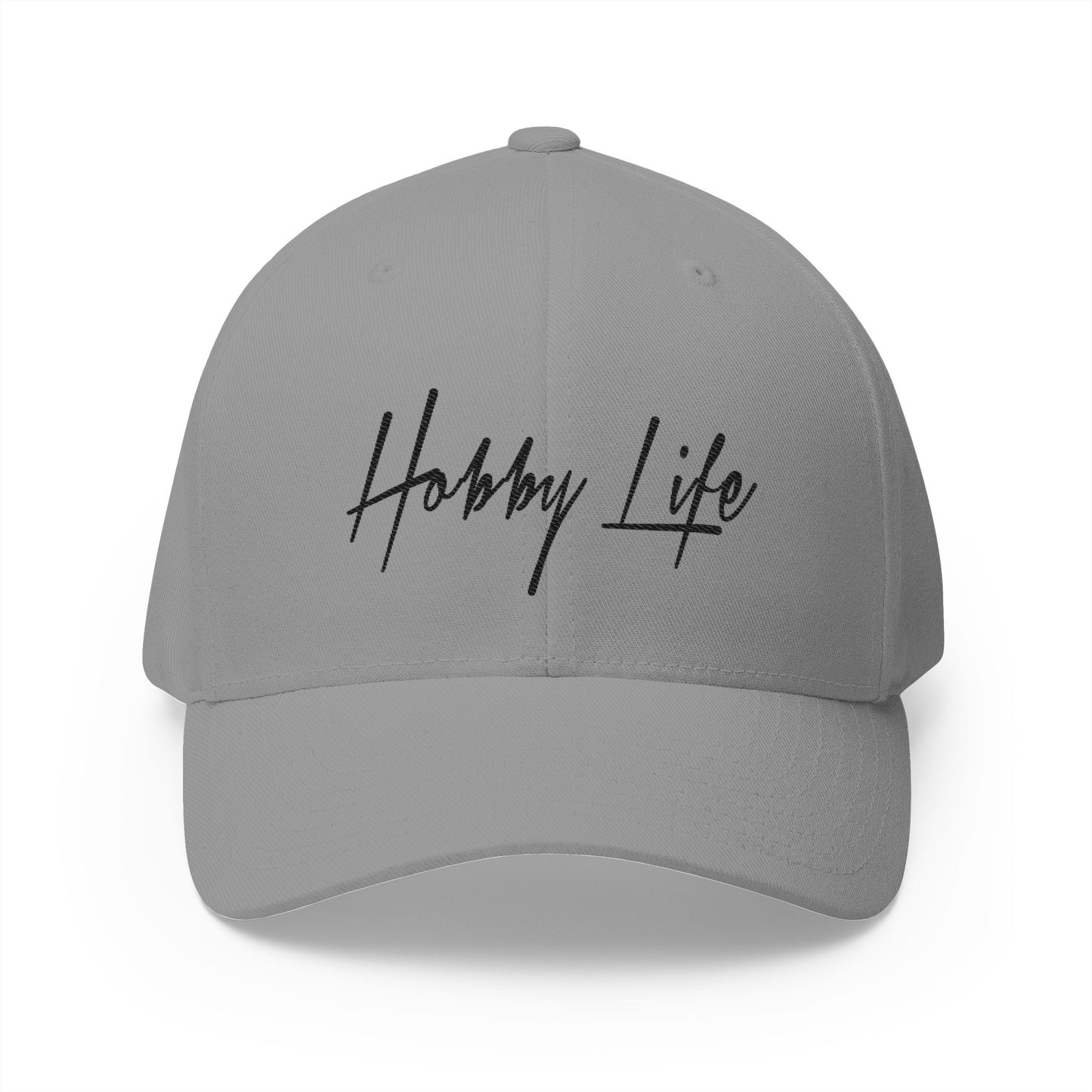 Hobby Life Official FLEXFIT (Black Embroidery) Structured Hat