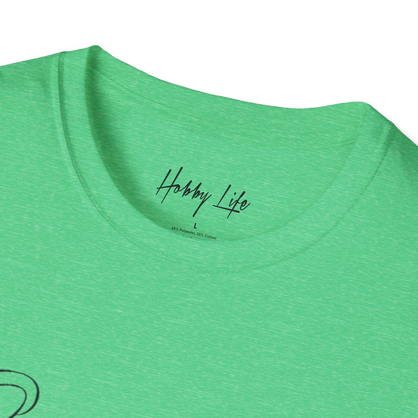 "One of One" Hobby Life Unisex T-Shirt (Black Logo) Softstyle