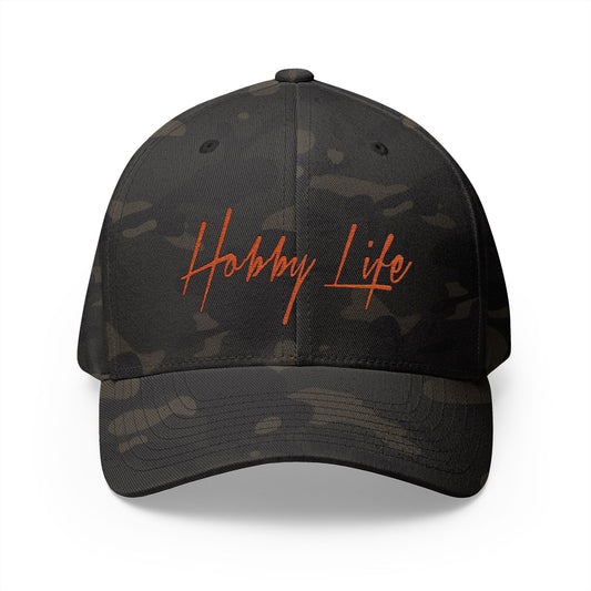 Hobby Life Official FLEXFIT Camo Collection LIMITED ED. Hat (Camo/Dark)