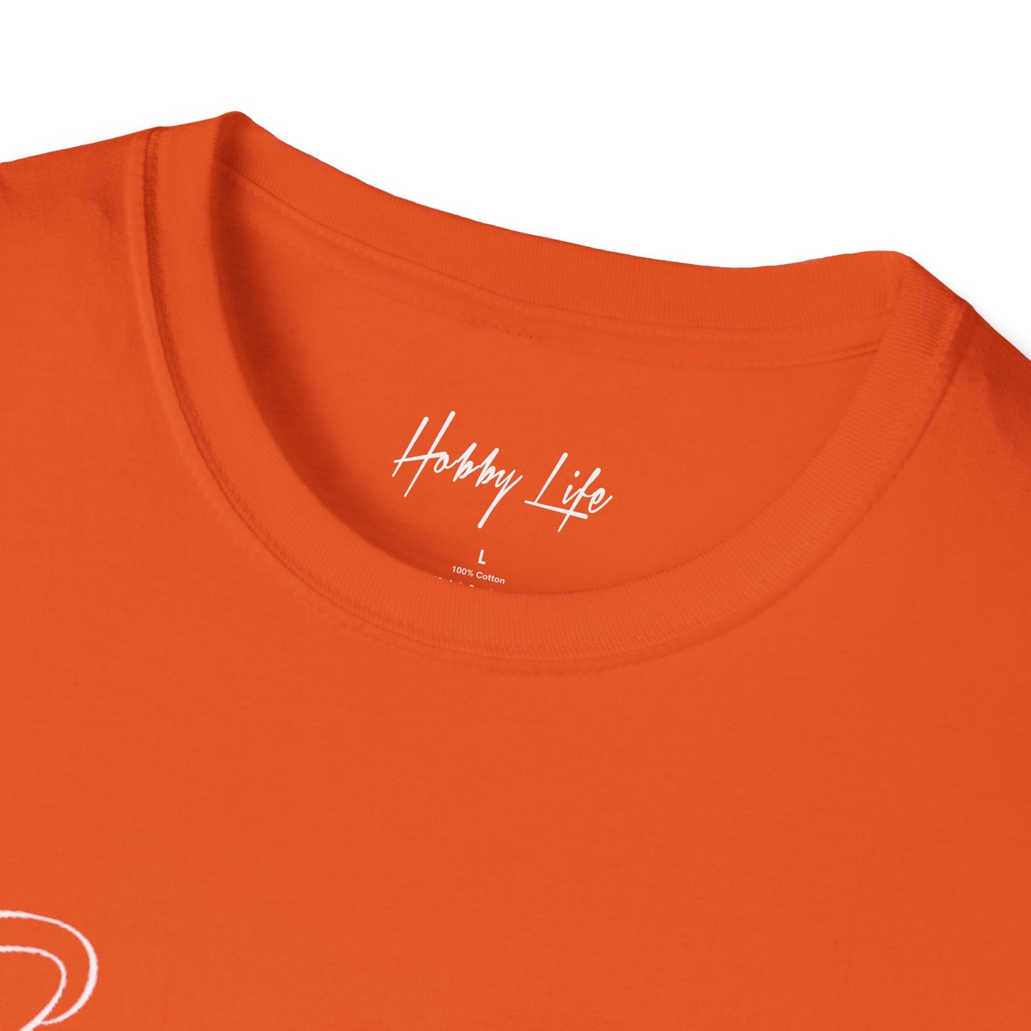 "One of One" Hobby Life Unisex T-Shirt (White Logo) Softstyle