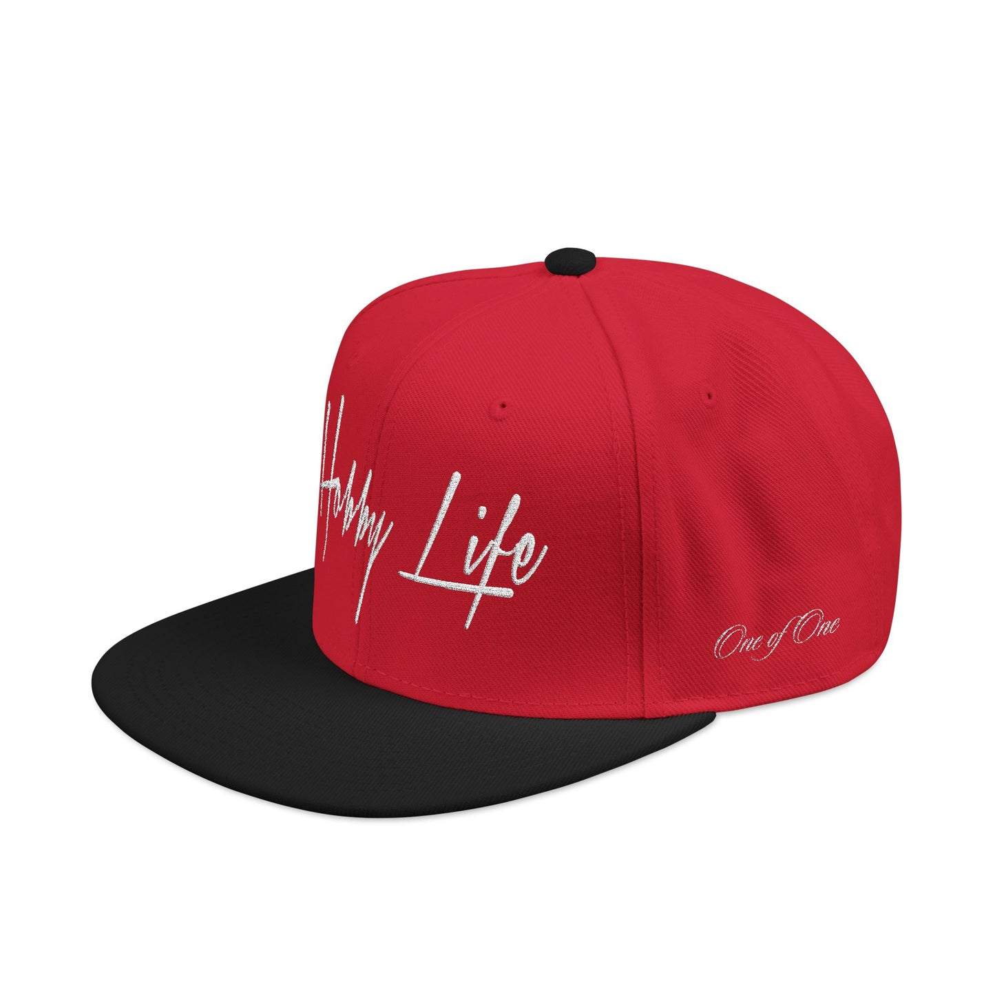 Hobby Life Official SNAPBACK (White Embroidery)