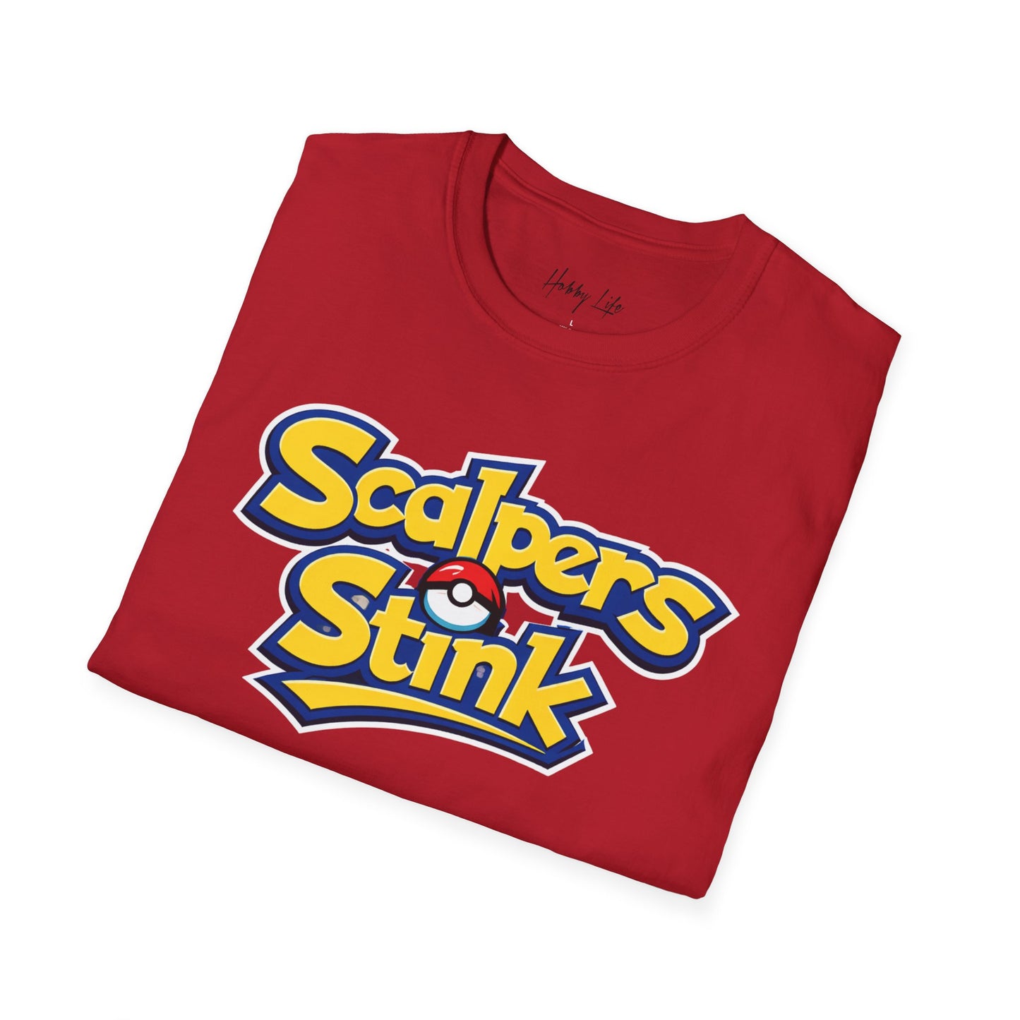 "Scalpers Stink" Poke-Themed T-Shirt