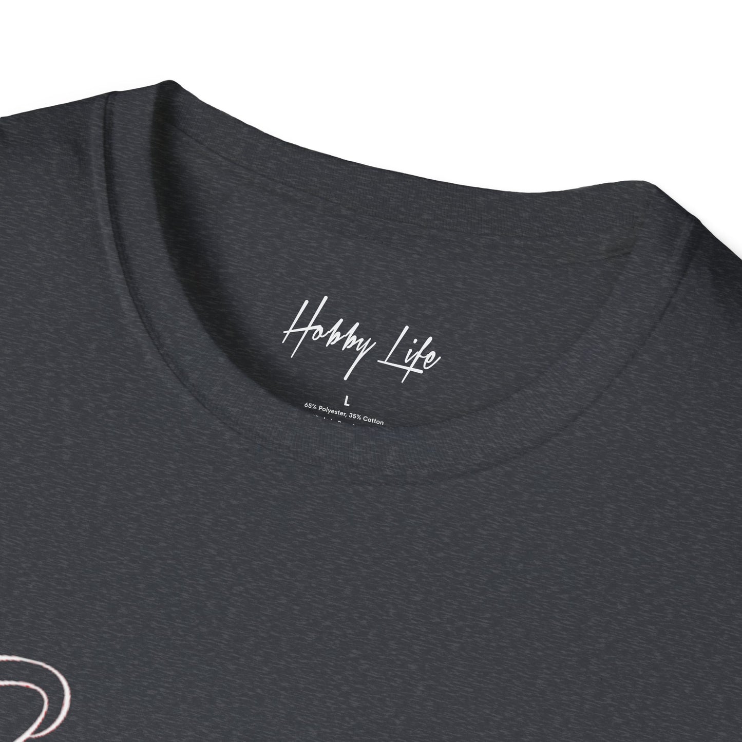 "One of One" Hobby Life Unisex T-Shirt (White Logo) Softstyle