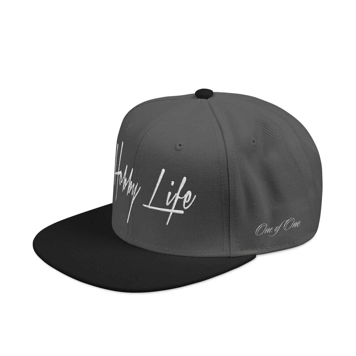 Hobby Life Official SNAPBACK (White Embroidery)