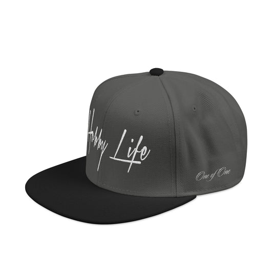 Hobby Life Official SNAPBACK (White Embroidery)