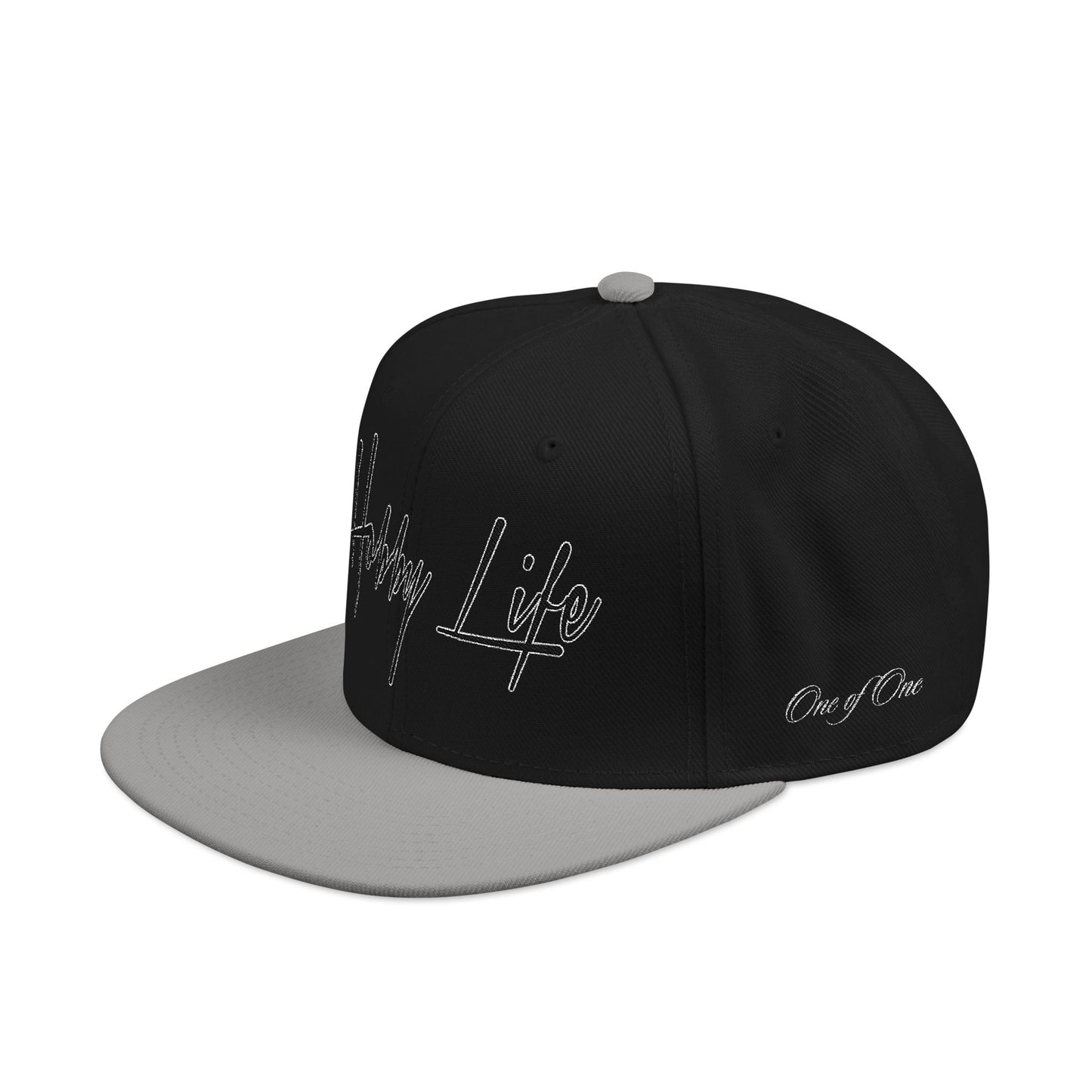 Hobby Life SNAPBACK: Pinstripe Collection (White/Dark Nvy.) LIMITED ED.
