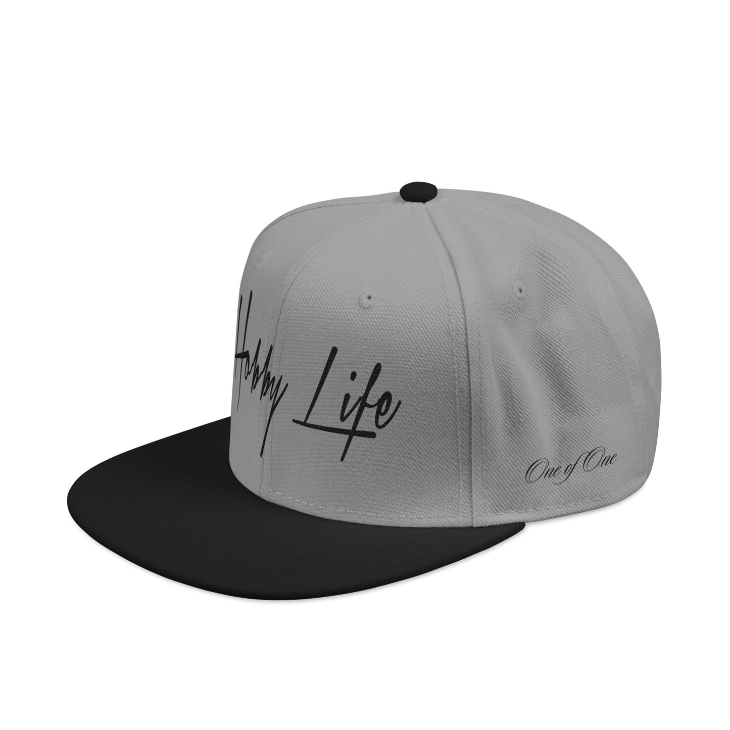 Hobby Life Official SNAPBACK (Black Embroidered)