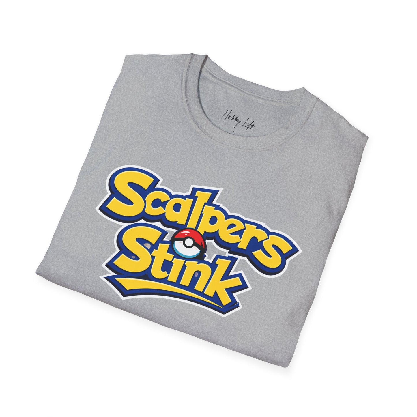 "Scalpers Stink" Poke-Themed T-Shirt