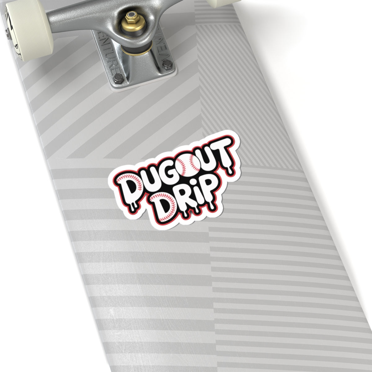 Dugout Drip Die-Cut Stickers Baseball Theme