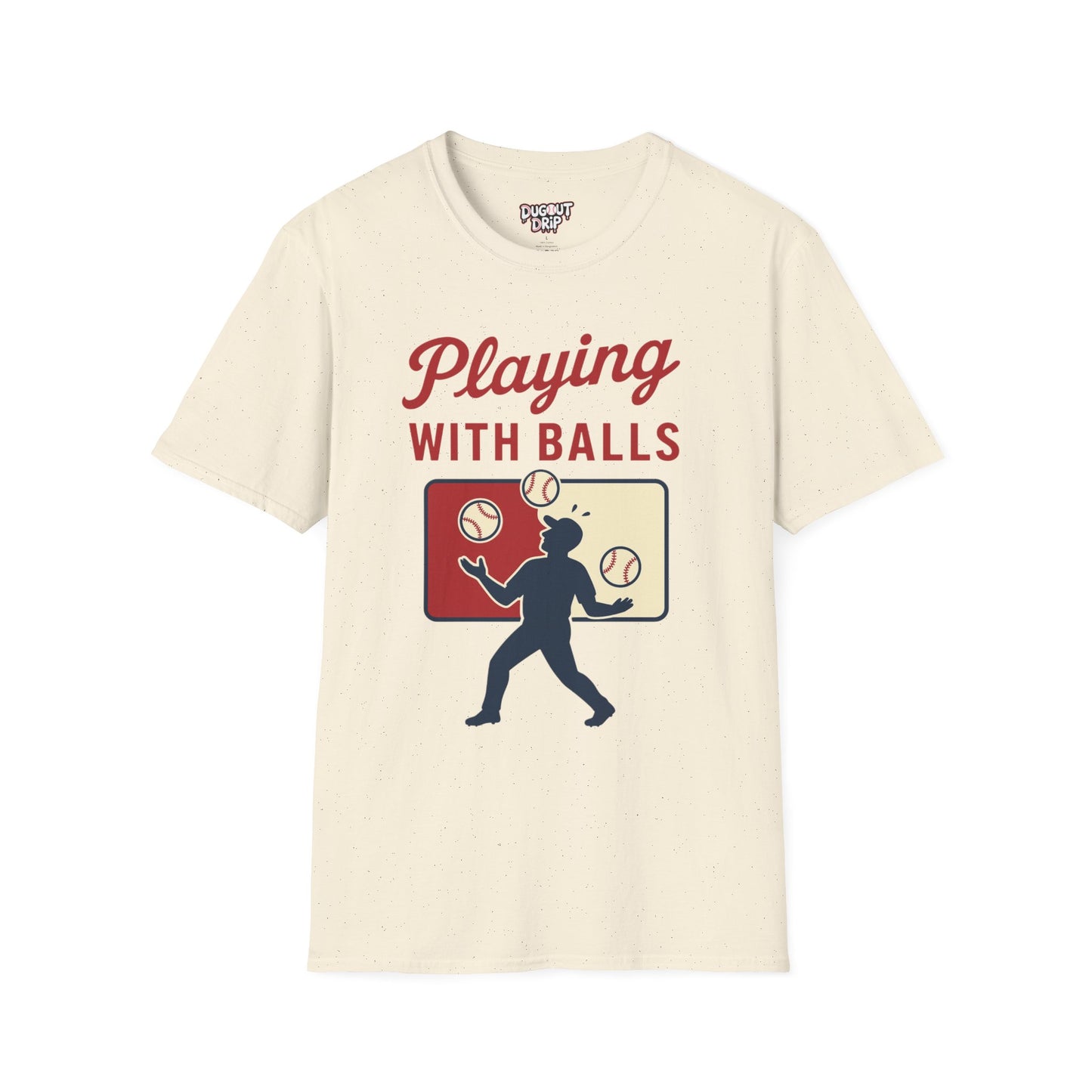 Playing With Balls Baseball Unisex Softstyle T-Shirt