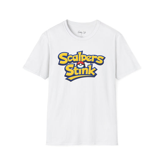 "Scalpers Stink" Poke-Themed T-Shirt