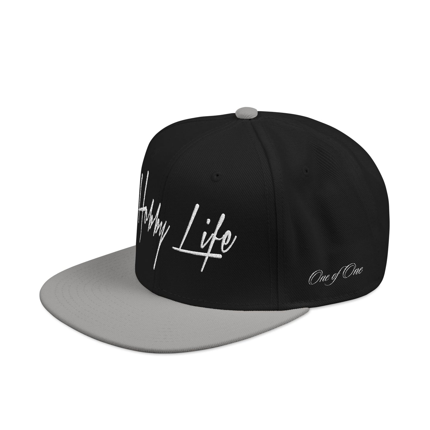 Hobby Life Official SNAPBACK (White Embroidery)