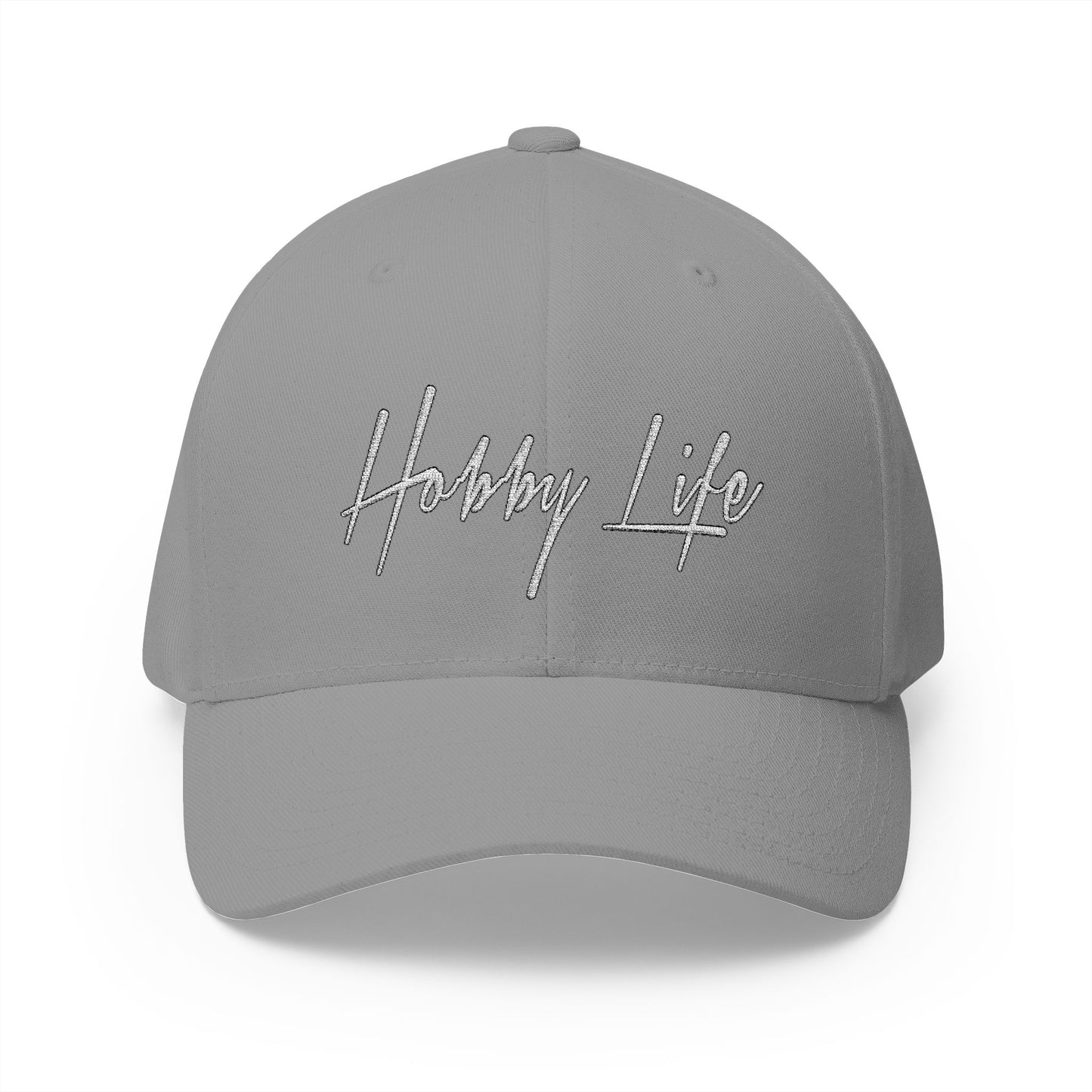 Hobby Life Official FLEXFIT (White Embroidery) Structured Hat