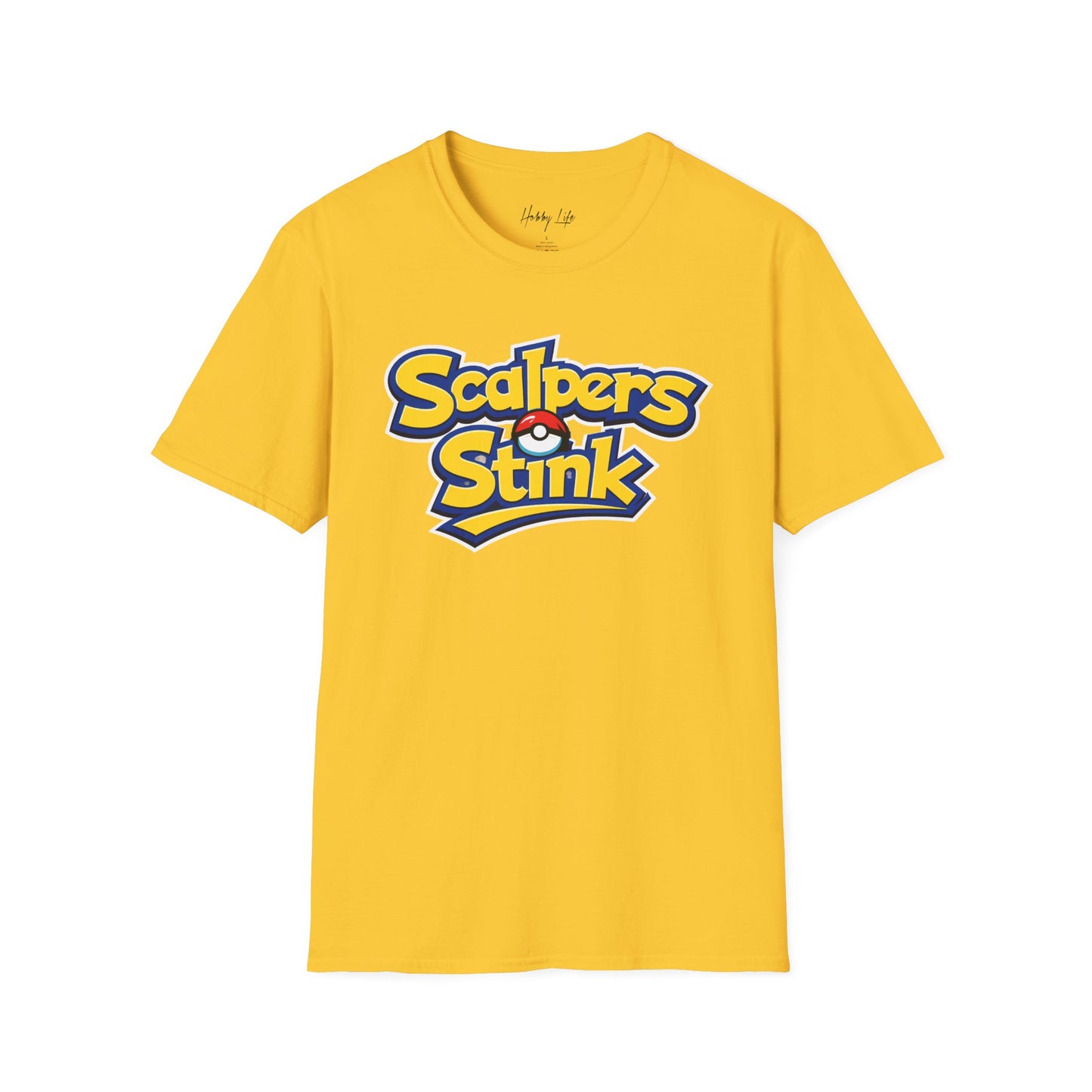 "Scalpers Stink" Poke-Themed T-Shirt
