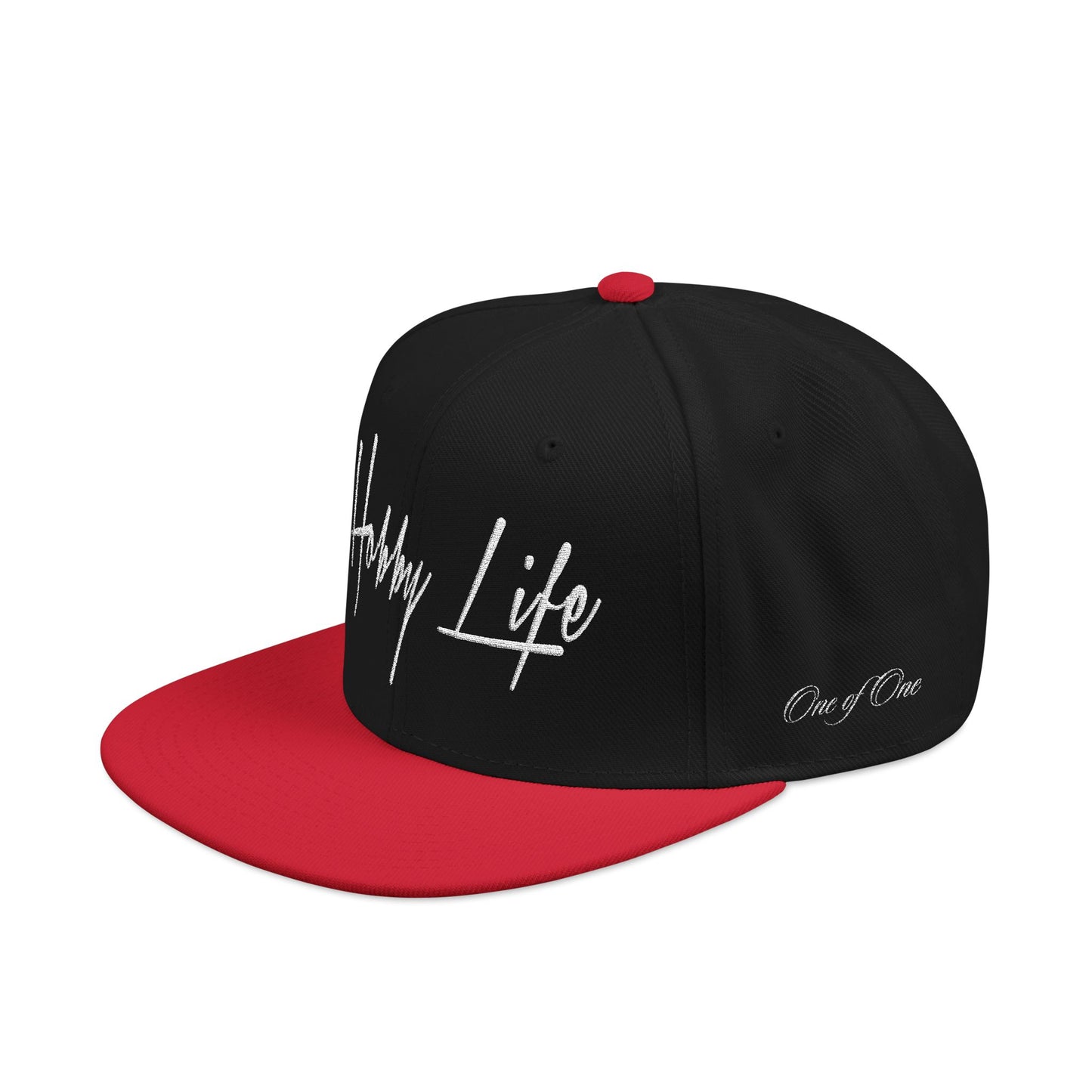 Hobby Life Official SNAPBACK (White Embroidery)