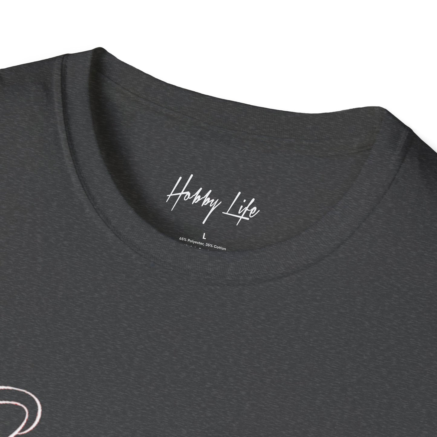 "One of One" Hobby Life Unisex T-Shirt (White Logo) Softstyle