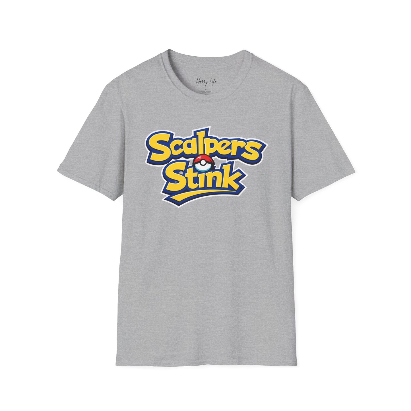 "Scalpers Stink" Poke-Themed T-Shirt