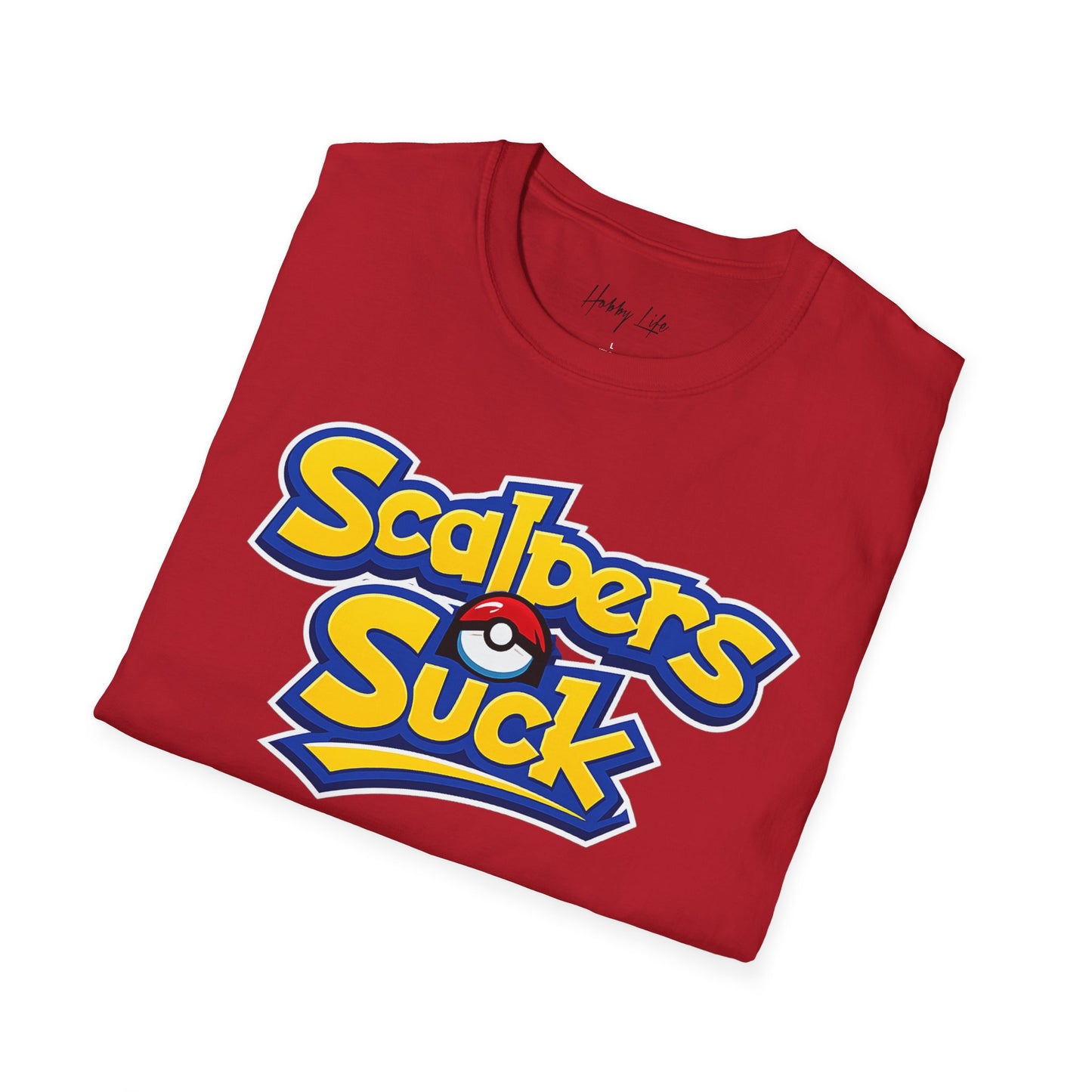 "Scalpers Suck" Poke-Themed T-Shirt