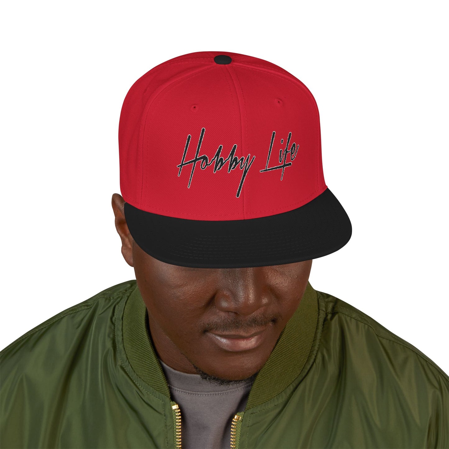 Hobby Life SNAPBACK: Pinstripe Collection (White/Dark Nvy.) LIMITED ED.
