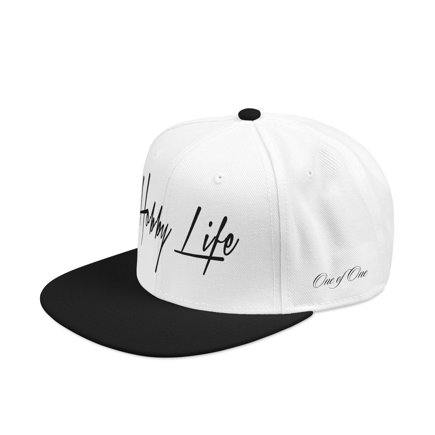 Hobby Life Official SNAPBACK (Black Embroidered)