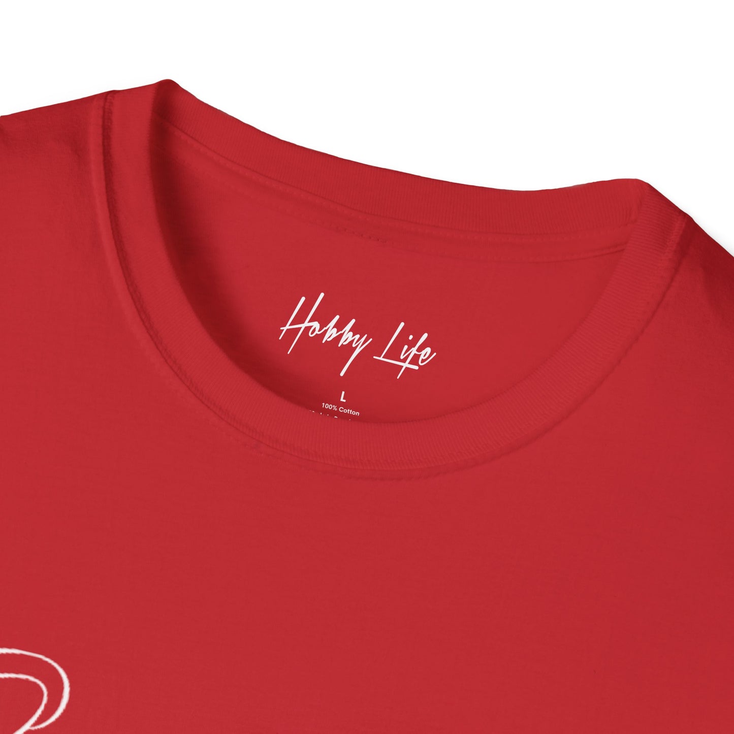 "One of One" Hobby Life Unisex T-Shirt (White Logo) Softstyle
