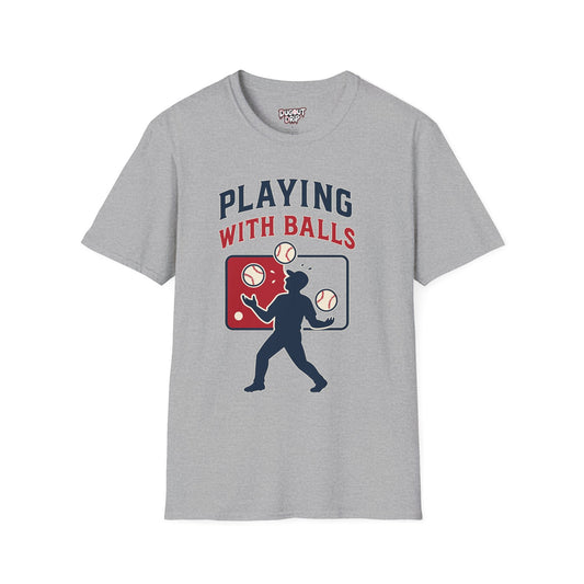 Playing With Balls Baseball Unisex T-Shirt Softstyle