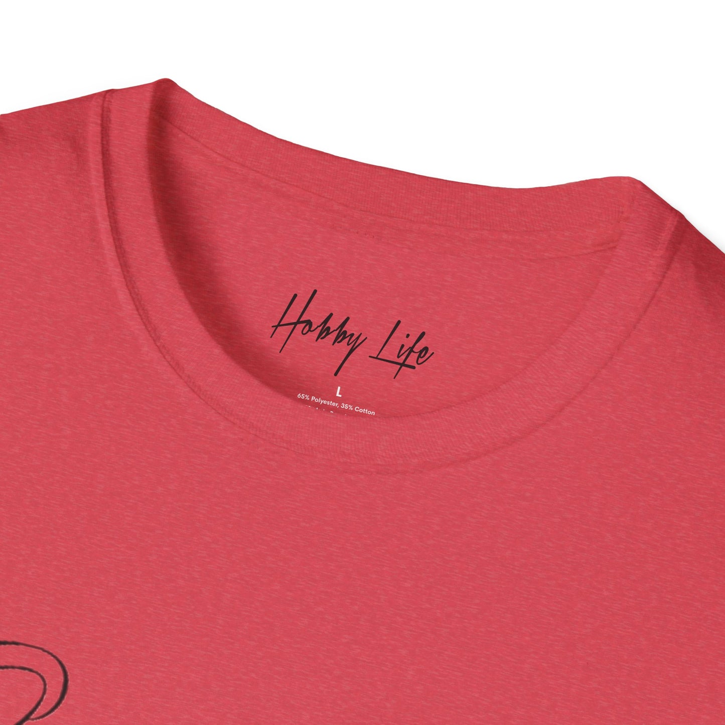 "One of One" Hobby Life Unisex T-Shirt (Black Logo) Softstyle