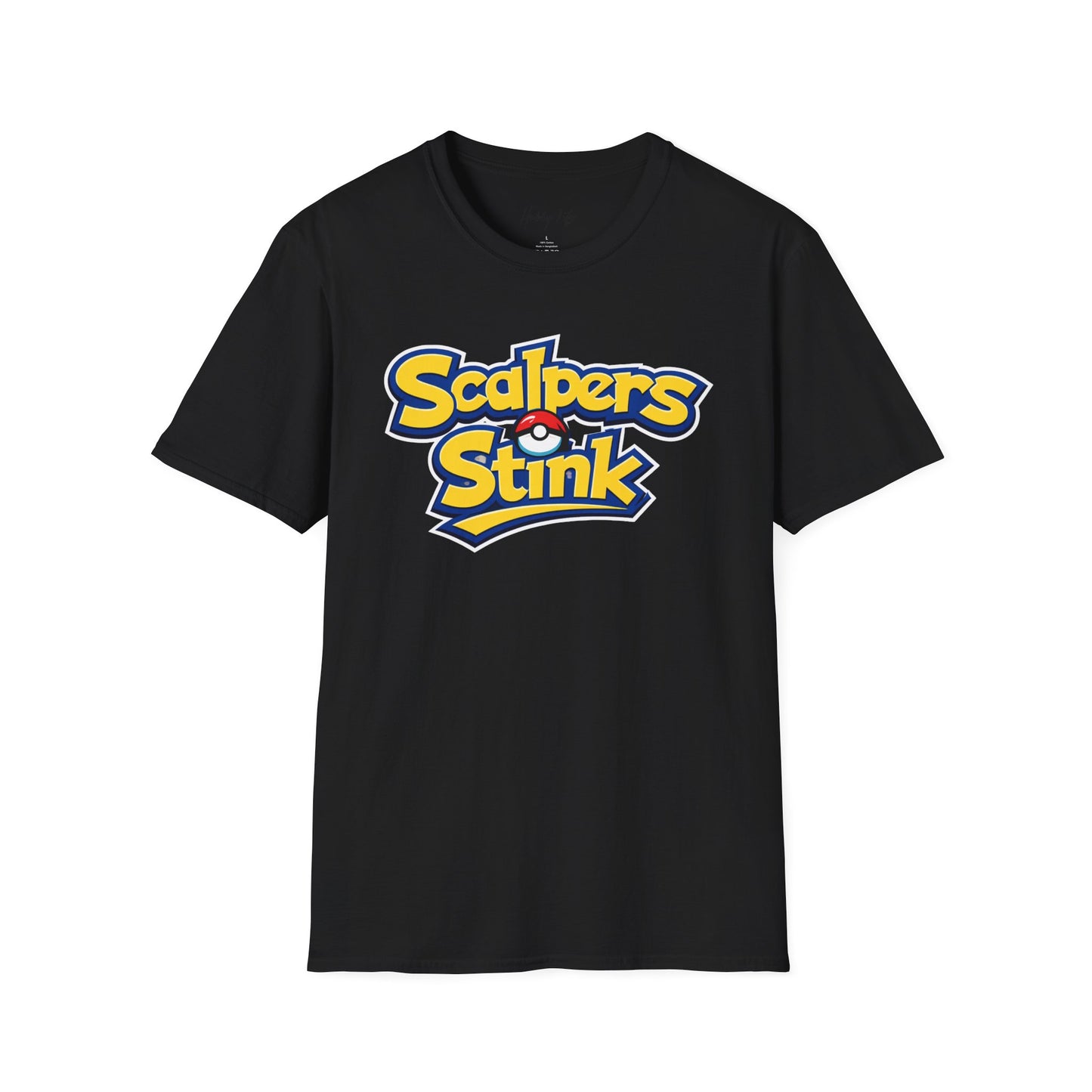 "Scalpers Stink" Poke-Themed T-Shirt