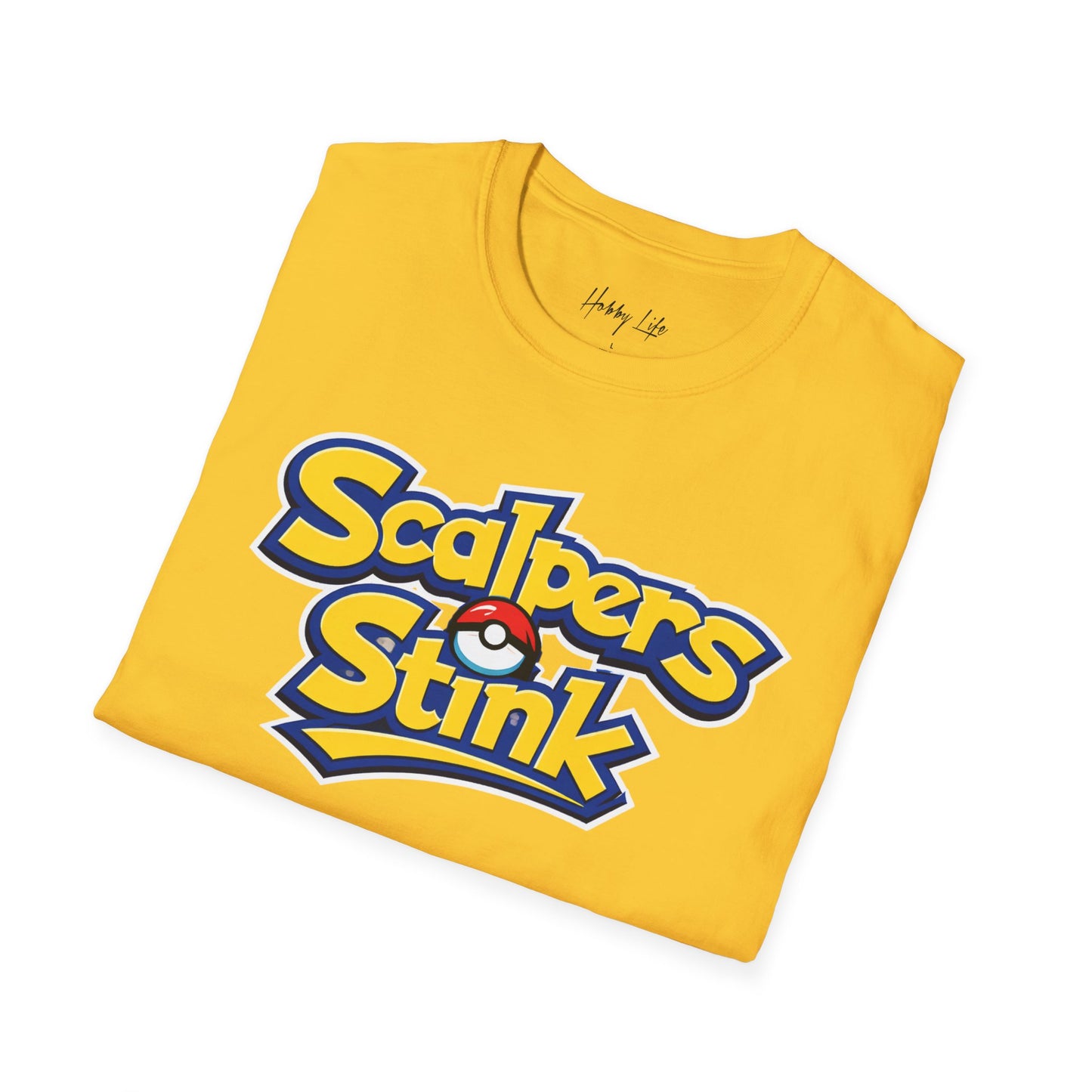 "Scalpers Stink" Poke-Themed T-Shirt