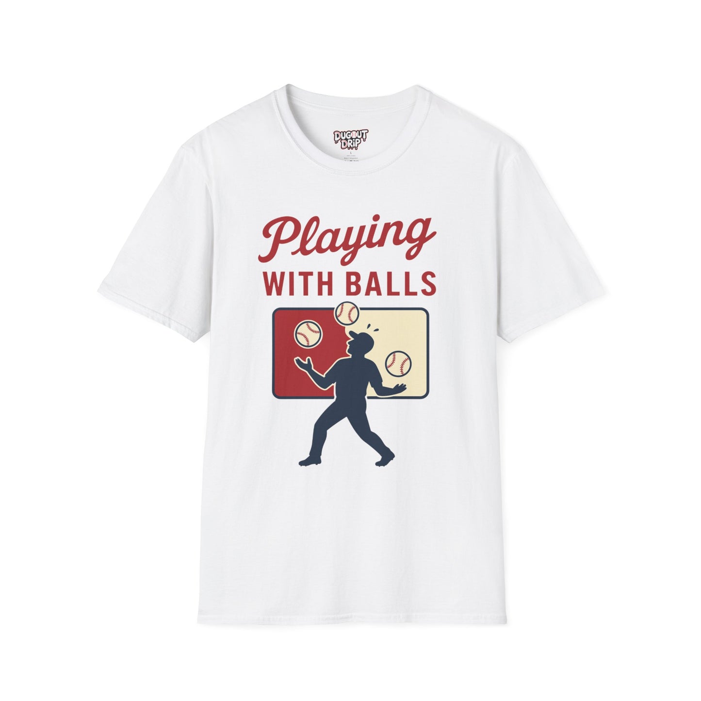 Playing With Balls Baseball Unisex Softstyle T-Shirt