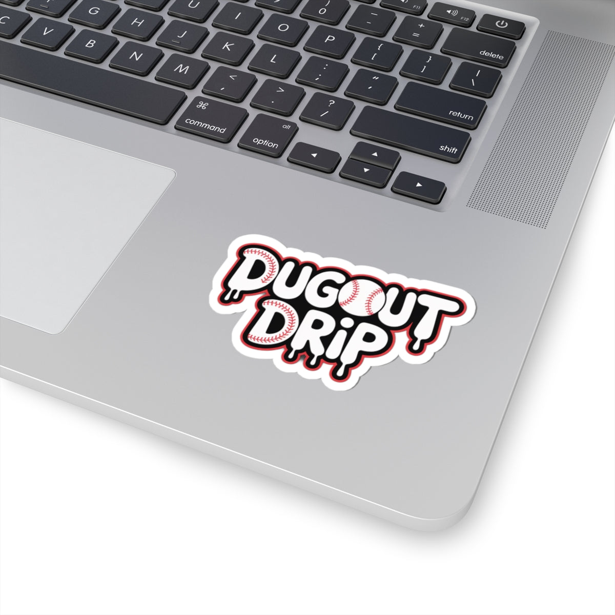 Dugout Drip Die-Cut Stickers Baseball Theme
