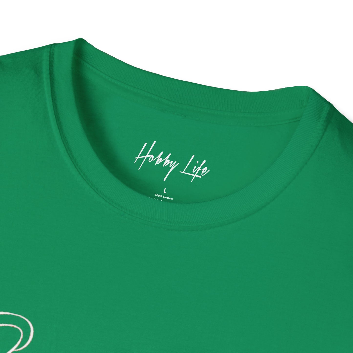 "One of One" Hobby Life Unisex T-Shirt (White Logo) Softstyle