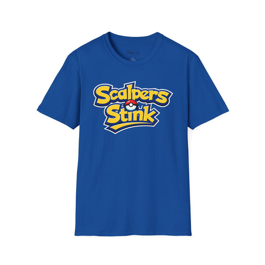 "Scalpers Stink" Poke-Themed T-Shirt